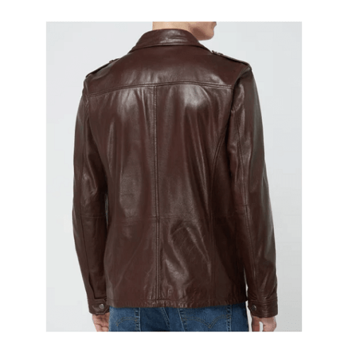 Mens-Classic-Chocolate-Brown-Field-Jackets