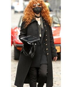 Russian Doll S02 Natasha Lyonne Black Wool Coat