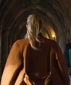 Anatomy Of A Scandal 2022 Sienna Miller Orange Coat