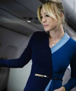 The Flight Attendant Kaley Cuoco Wrap Dress 2022