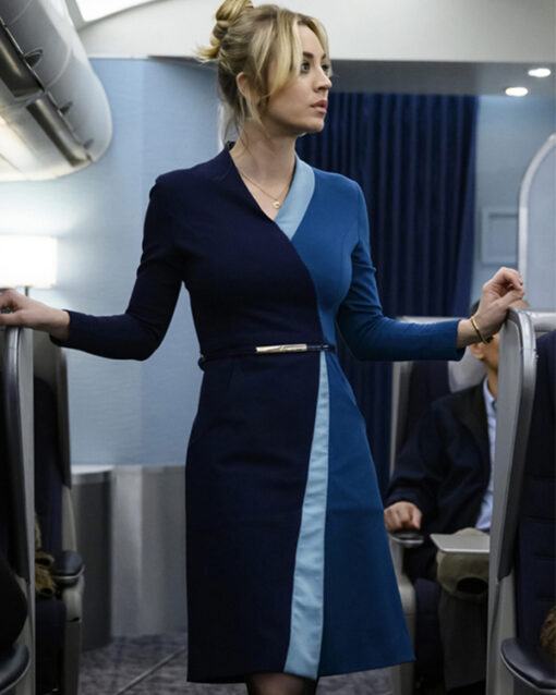 The Flight Attendant Kaley Cuoco Wrap Dress