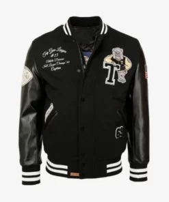 Top Gun League Black Bomber Jacket
