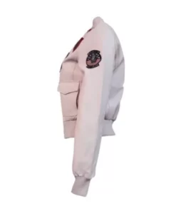 Top Gun ’s Light Pink Vegan Leather Jacket