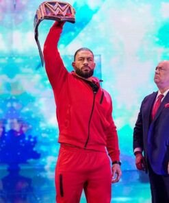 WWE 2022 Roman Reigns Red Tracksuit