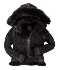 Women’s Hooded B-3 Bomber Jacket