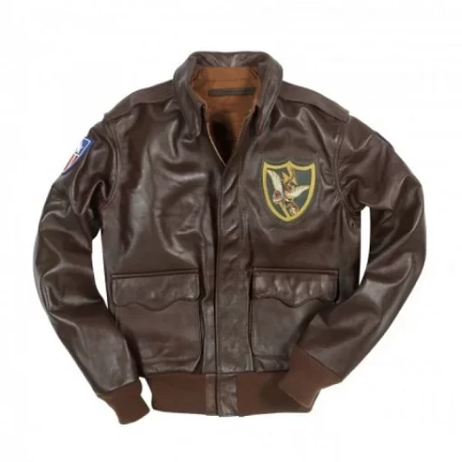 A-2-Mens-Classic-Fighter-Group-Bomber-Leather-Jacket-1