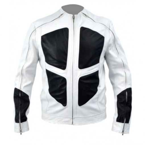 Biker-White-Leather-Jacket