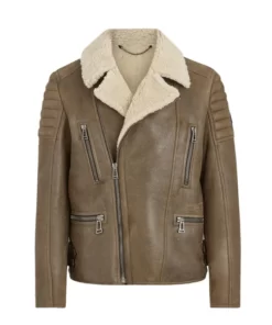 Brown-Vintage-Shearling-Jacket