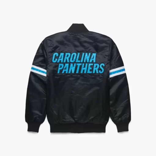 Carolina Panthers NFL Navy Satin Jacket 2022