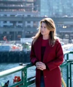 Greys Anatomy Dr. Meredith Wool Coat