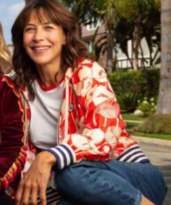 i love america 2022 sophie marceau floral printed jacket