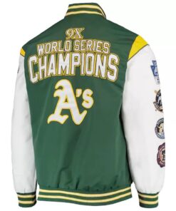 Oakland Athletics 9x World series Champions Jacket 2022