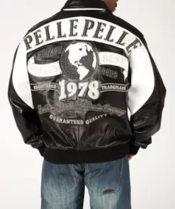 Pelle Pelle Black White World’s Best 1978 Studded Jacket 2022