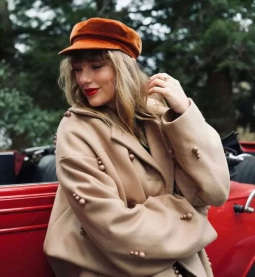 Red Album Song All Too Well Taylor Swift Beige Trench Coat