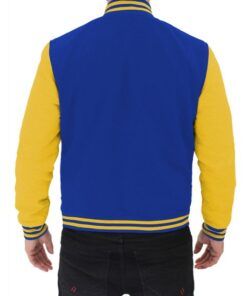 Royal Blue and Yellow Varsity Jacket 2022