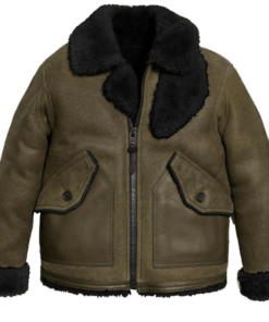 Shearling-Sheepskin-Leather-Bomber-Jacket