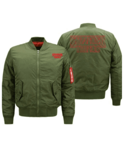 Stranger Things Bomber Green Jacket