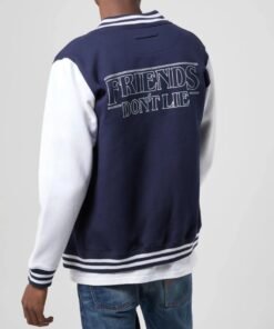 Stranger Things Friends Don’t Lie Unisex Varsity Jacket 2022