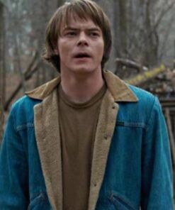 Stranger Things Jonathan Byers Blue Denim Jacket 2022
