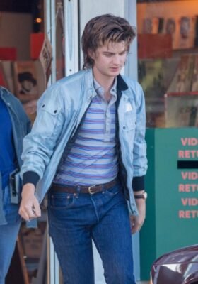 Stranger Things S04 Joe Keery Bomber Jacket | Universal Jacket