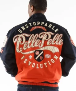 Unstoppable Pelle Pelle Revolution Varsity Jacket