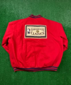 Vintage 90s Jeff Hamilton HWC NBA Patch Heavy Jacket