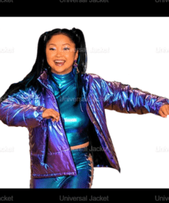 boo, bitch lana condor puffer jacket