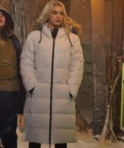 1UP 2022 Paris Berelc White Puffer Coat