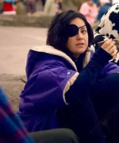 Bad Sisters 2022 Sarah Greene Purple Coat