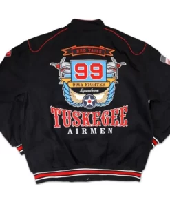 Big Boy Tuskegee Airmen Red Tails S5 Men Racing Twill Jacket 2022