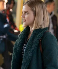 Honor Society 2022 Angourie Rice Green Trench Coat 2022