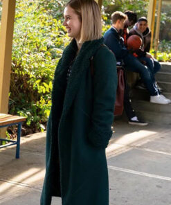 Honor Society 2022 Angourie Rice Green Trench Coat