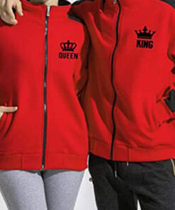 King And Queen Couples Sweatshirts