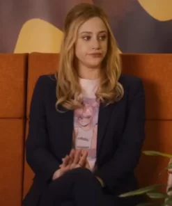 Look Both Ways Lili Reinhart Black Blazer