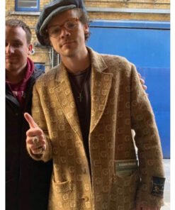 My Policeman 2022 Harry Styles Brown Coat 2022