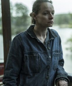 Tales Of The Walking Dead 2022 Samantha Morton Denim Jacket