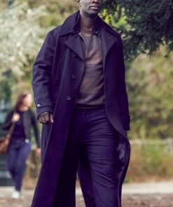 Assane Lupin Omar Sy Black Coat