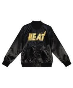 Big Face 4.0 Miami Heat Satin Jacket