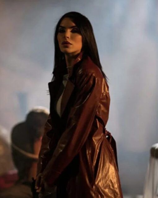 Blowback Veronica Leather Coat