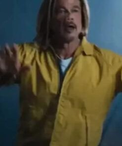 Bullet Train 2022 Brad Pitt Yellow Jacket