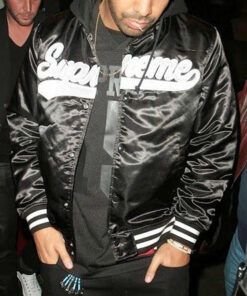 Drake Supreme Black Jacket