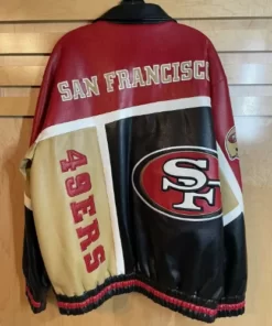 G-III NFL San Francisco 49ers Football Leather Jacket 2022