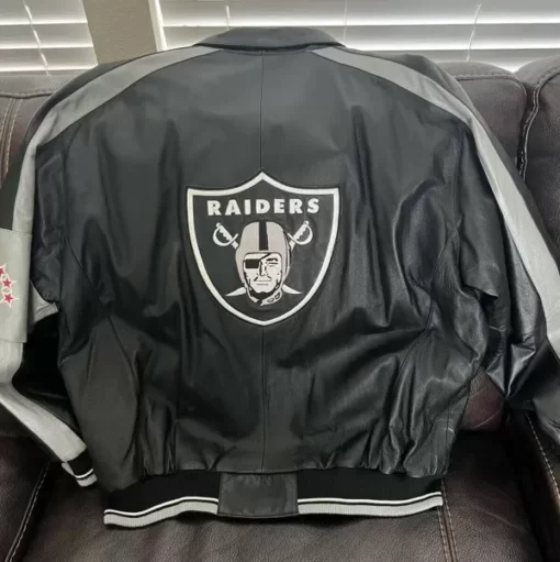 NFL Oakland Raiders Football Leather Jacket 2022
