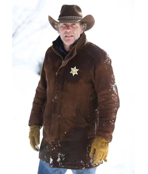 Robert Taylor Sheriff Longmire Coat 2022