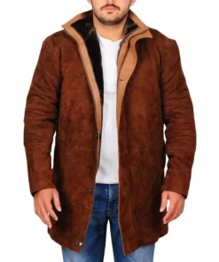 Sheriff Walt Longmire Suede Leather Coat