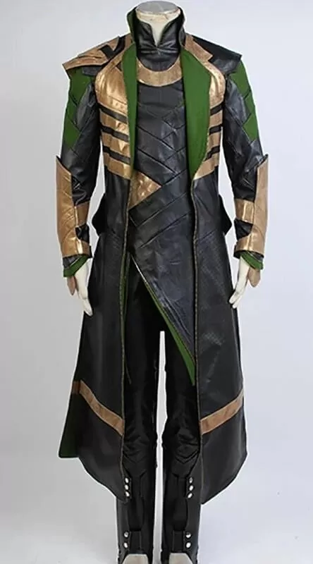 Tom Hiddleston Loki Leather Coat