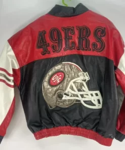 Vintage NFL San Francisco 49ers Leather Jacket 2022