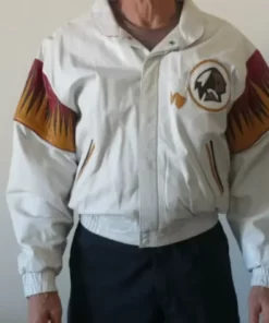 Vintage Washington Redskins NFL Leather Jacket