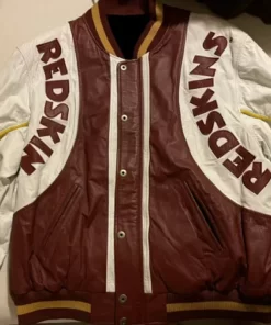 Washington Redskins G III Carl Banks NFL Leather Jacket
