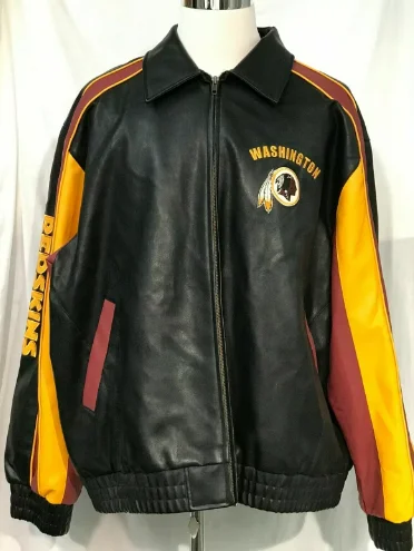 Washington Redskins Vintage NFL Leather Jacket